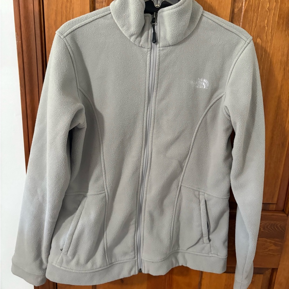 The North Face Women's Light Gray Fleece Jacket